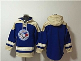 Toronto Blue Jays Blank Royal Ageless Must-Have Lace-Up Pullover Hoodie,baseball caps,new era cap wholesale,wholesale hats
